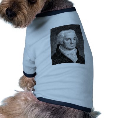 Barlow ~ Joel Poet Diplomat Hartford Wits Doggie T-shirt by fotoshoppe