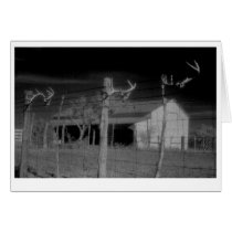 "Barn and Antlers" cards