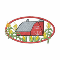 Barn and Corn embroidered shirts