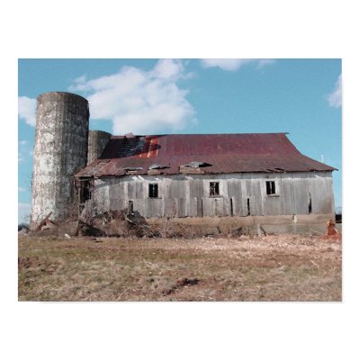 barn and silo 2 print by stvnhthr