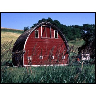 Barn And Silo stamp
