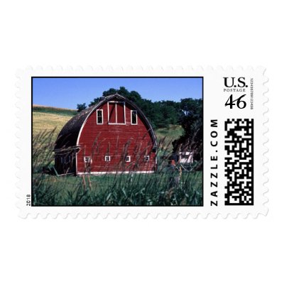 Barn And Silo Stamps by freespiritdesigns