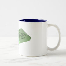 Barn as Ba barium and Rn Radon Mug