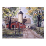 Barn at the end of the Driveway- postcard