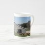 Barn Behind York Mountain Tasting Room Bone China Mugs