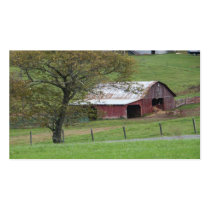 barn business cards