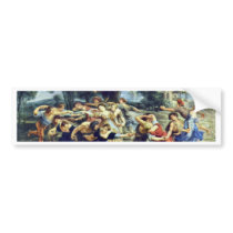 Barn Dance By Rubens Peter Paul (Best Quality) Bumper Stickers