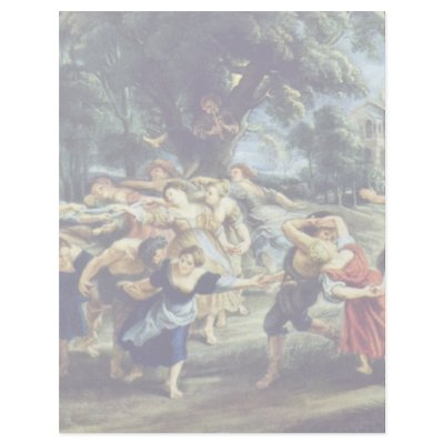 Barn Dance By Rubens Peter Paul (Best Quality) Personalized Letterhead by Artcollection