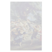 Barn Dance By Rubens Peter Paul (Best Quality) Customized Stationery