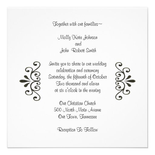 Barn Door Cowboy Wedding Personalized Announcements