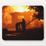 Barn Fire Mouse Mat