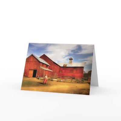 Barn - Going back to the farm Cards by suburbanscenes