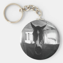 Barn Horse Keychain