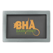 Barn Hunt Association LLC Logo Gear Belt Buckles