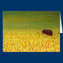 Barn in the Golden Field cards