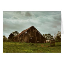 Barn in the Morning Greeting Cards