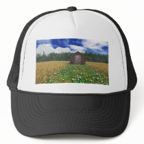 Barn in Wheat Field hats by CRLDesigns_net Barn in Wheat Field hats
