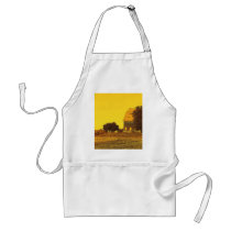 Barn In Yellow aprons by nmpics Barn In Yellow aprons