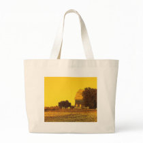 Barn In Yellow bags by nmpics Barn In Yellow bags