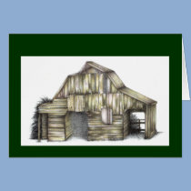 Barn Note Card cards