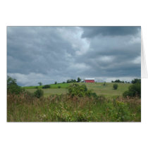 Barn on Hill, Finger Lakes,NY cards by figstreetstudio Barn on Hill, Finger Lakes,NY cards