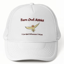 Barn Owl Addict hats