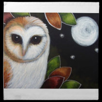 BARN OWL American MoJo Napkin
