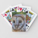 Barn Owl Bicycle Poker Deck