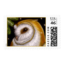BARN OWL HOLIDAY Postage