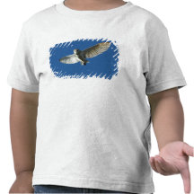 Barn Owl in Daytime Flight Tshirt