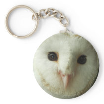 Barn Owl Keychain/Keyring