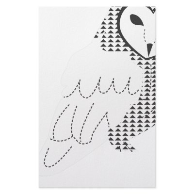 Barn Owl Stationery by malien00