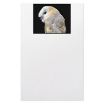 Barn Owl Customized Stationery