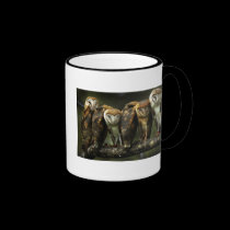 Barn Owls mug mugs