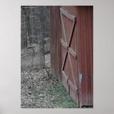 Barn Print by JoeMay