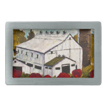 Barn Rectangular Belt Buckles