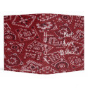 Barn Red Bandana 1 Touch EZD Ring Avery Binder