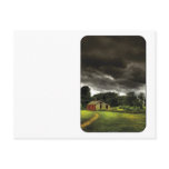 Barn - Storms a comin Post Cards