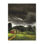 Barn - Storms a comin Post Cards