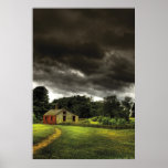 Barn - Storms a comin Print