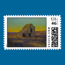 Barn Study stamps