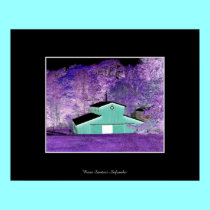 Barn (w/ Inverted/Negative Special Effect ) posters by Artists4God Barn (w/ Inverted/Negative Special Effect ) posters