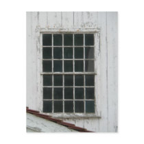 Barn Window Postcard