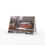 Barn - Winter in the Country cards