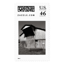 Barn With Casket postage