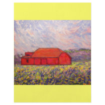 barn with irises flyers