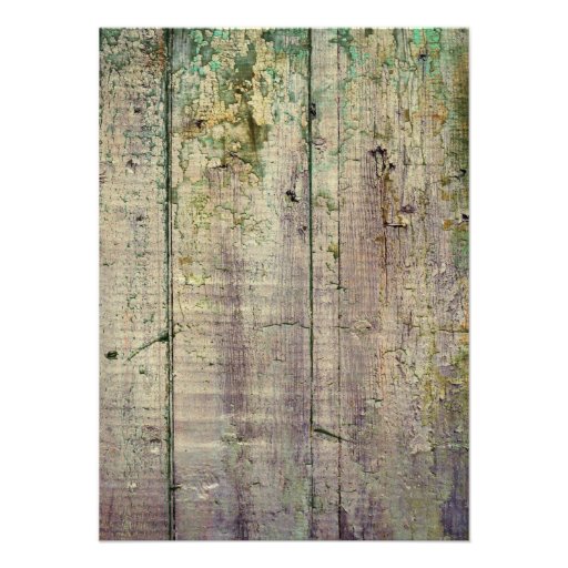 Barn Wood and Lace Rustic Wedding Invitations