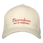 Barnabas Embroidered Cap / Hat Embroidered Hats