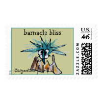 Barnacle Bliss Custom Postage Stamp by zooogle Barnacle Bliss Custom Postage Stamp