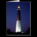 Barnegat Lighthouse at Night cards